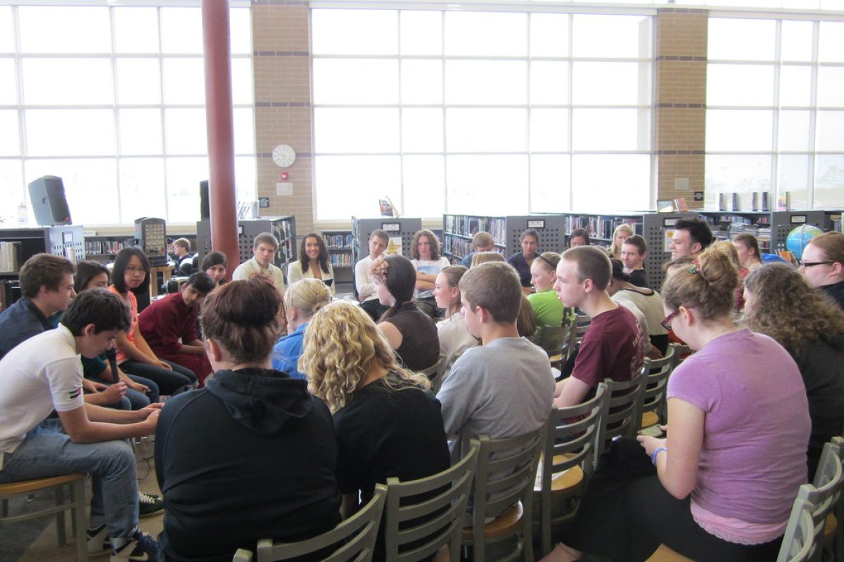 Exchange students tell about life in their countries