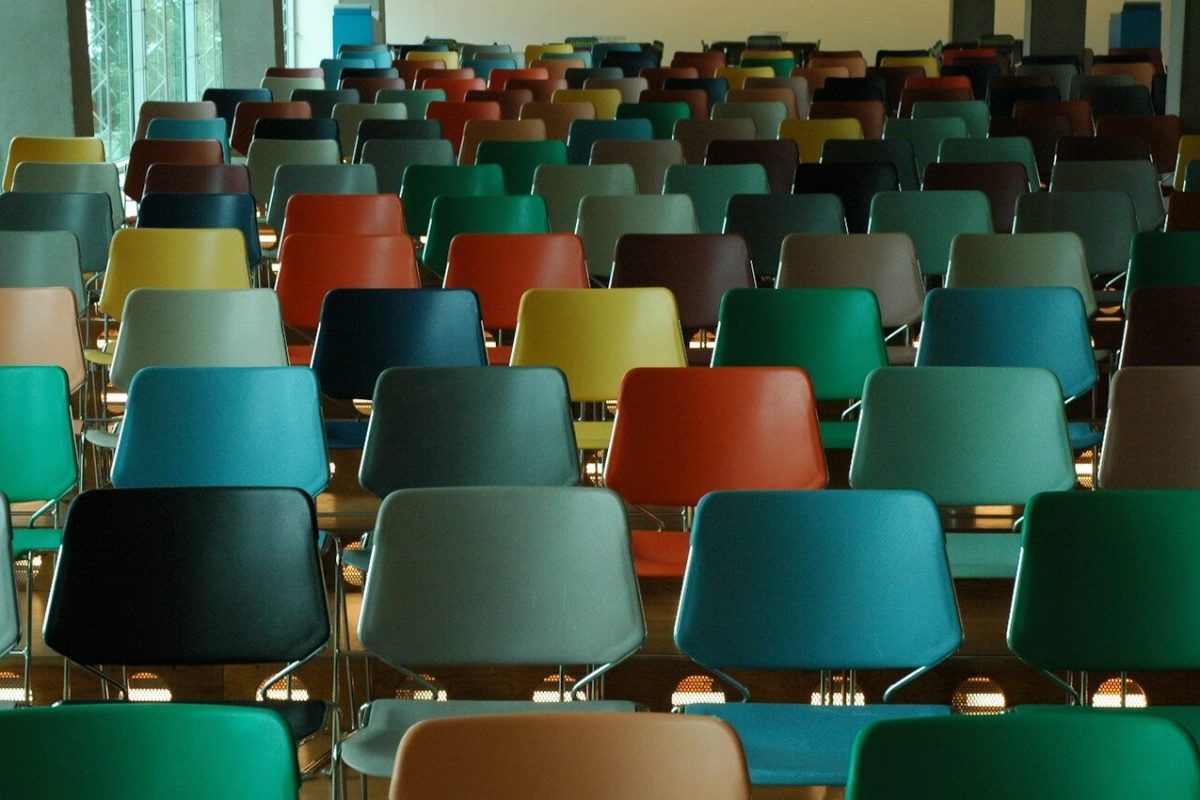 assorted-color chair lot